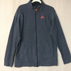 Vintage Adidas Cotton Blend Full Zip Up Jacket